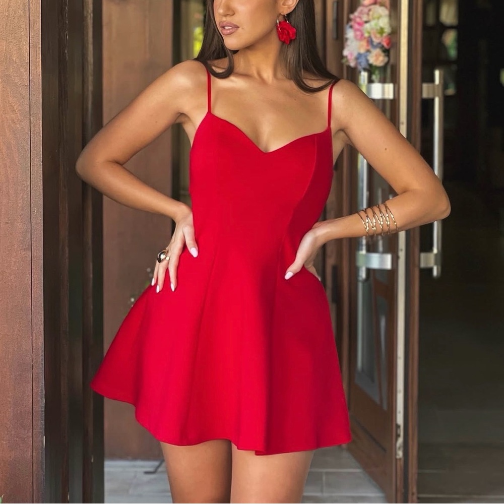 Zara Red Mini Dress